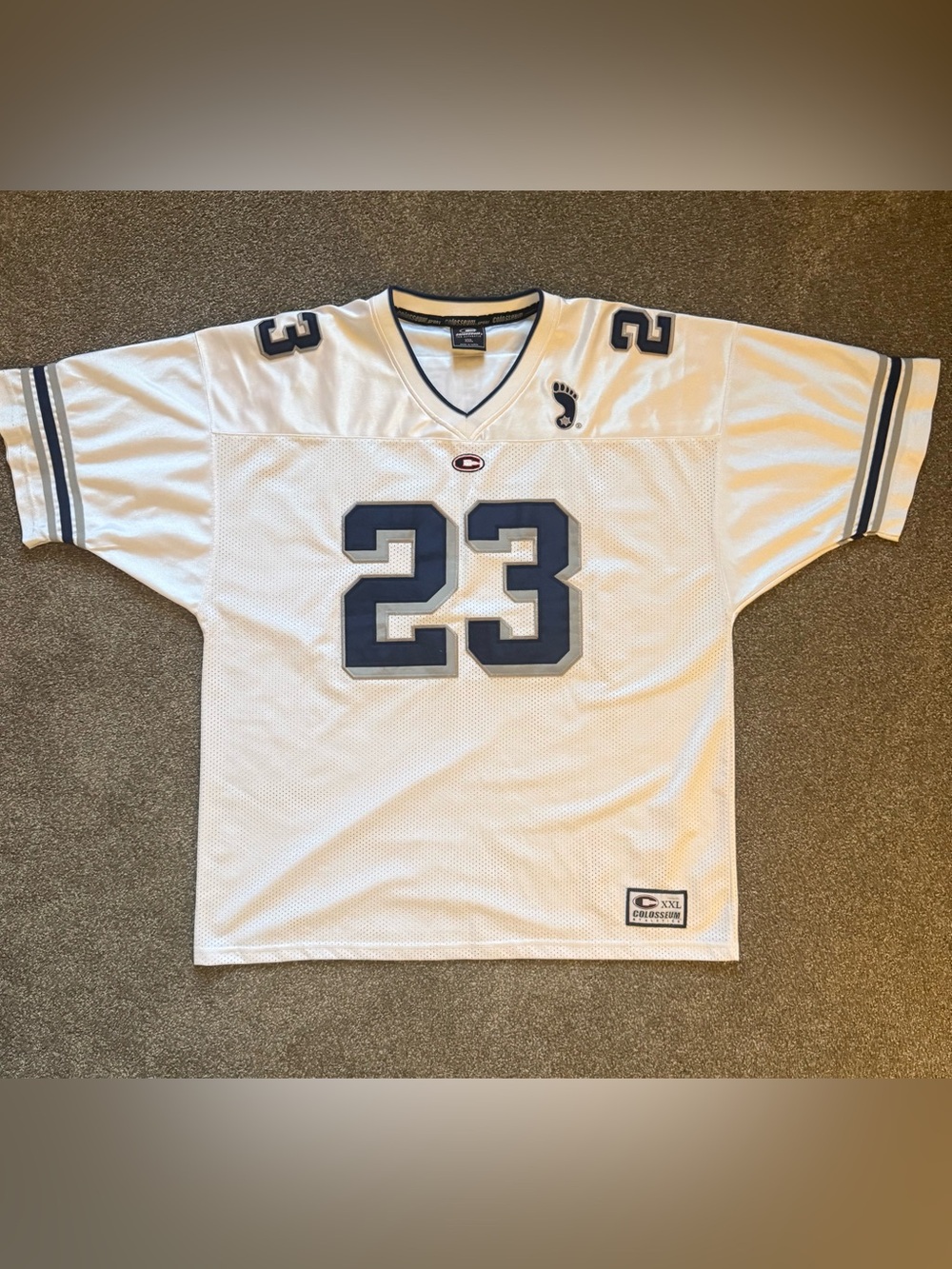 Vintage UNC Tar Heels #23 Colosseum Football Jersey XXL Y2K